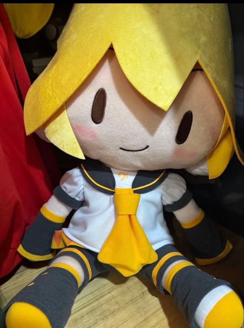 ふわぷちどでかジャンボぬいぐるみ 鏡音レン