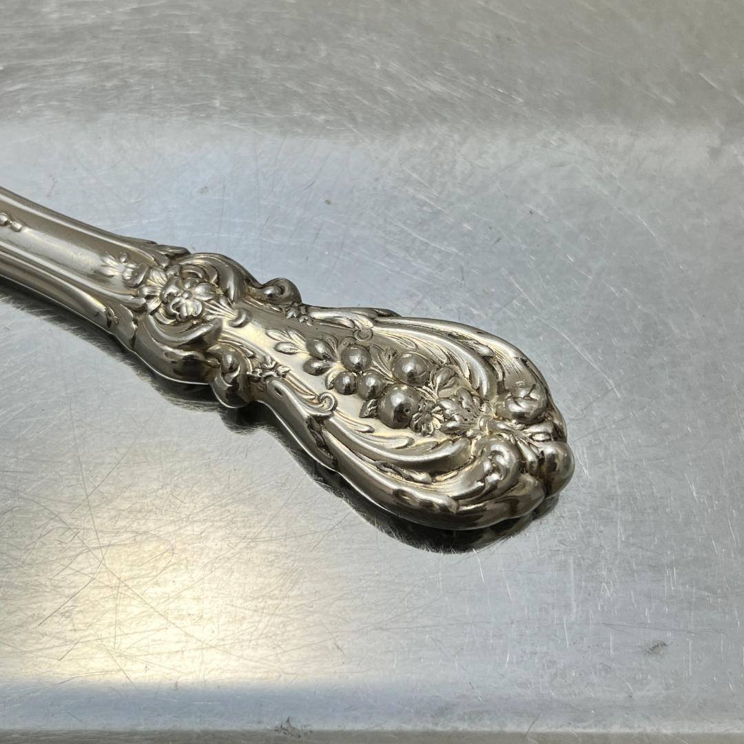 【Reed & Barton】 【純銀ハンドル】バターナイフ Francis I