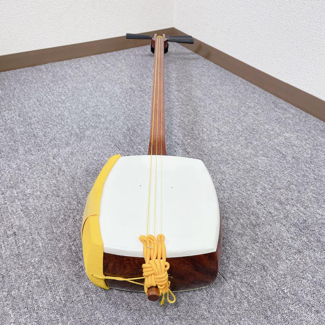 三味線 細棹 花梨 平溝 丸打胴 和楽器