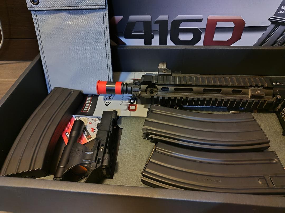 [専用] 東京マルイ　次世代　HK416D バッテリー他一式