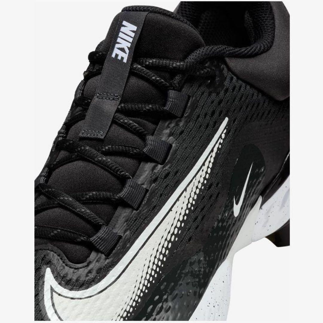 ナイキ アルファ ハラチ エリート 27 野球 スパイク 靴 シューズ 黒