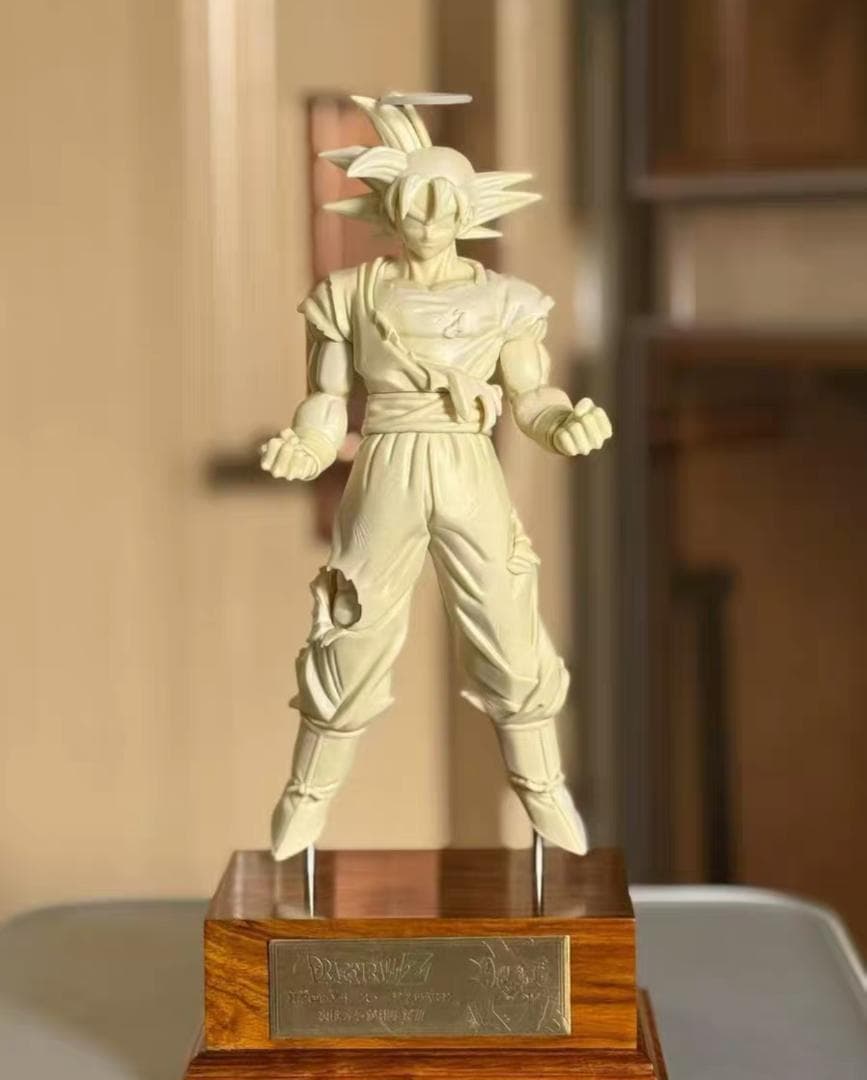 ドラゴンボール 冥界 孫悟空 未塗装 樹脂 フィギュア