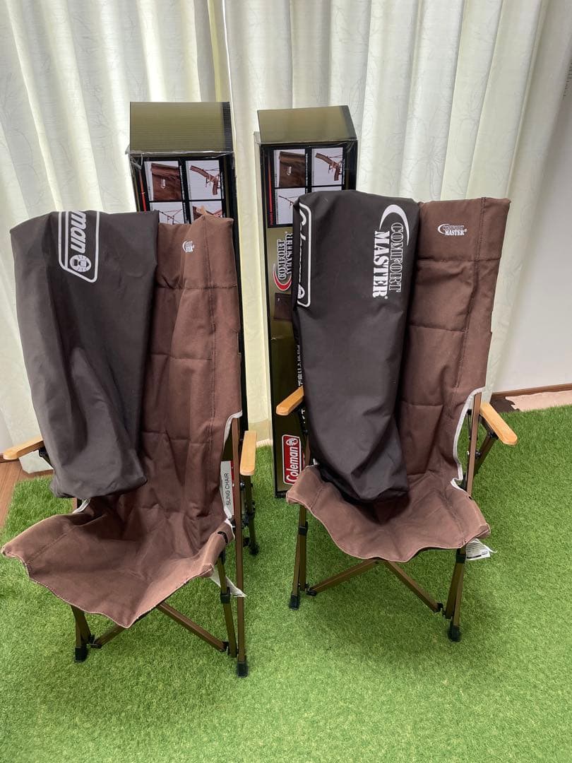 【週末限定値下】コンフォートマスター　キャンバススリングチェア　２脚セット