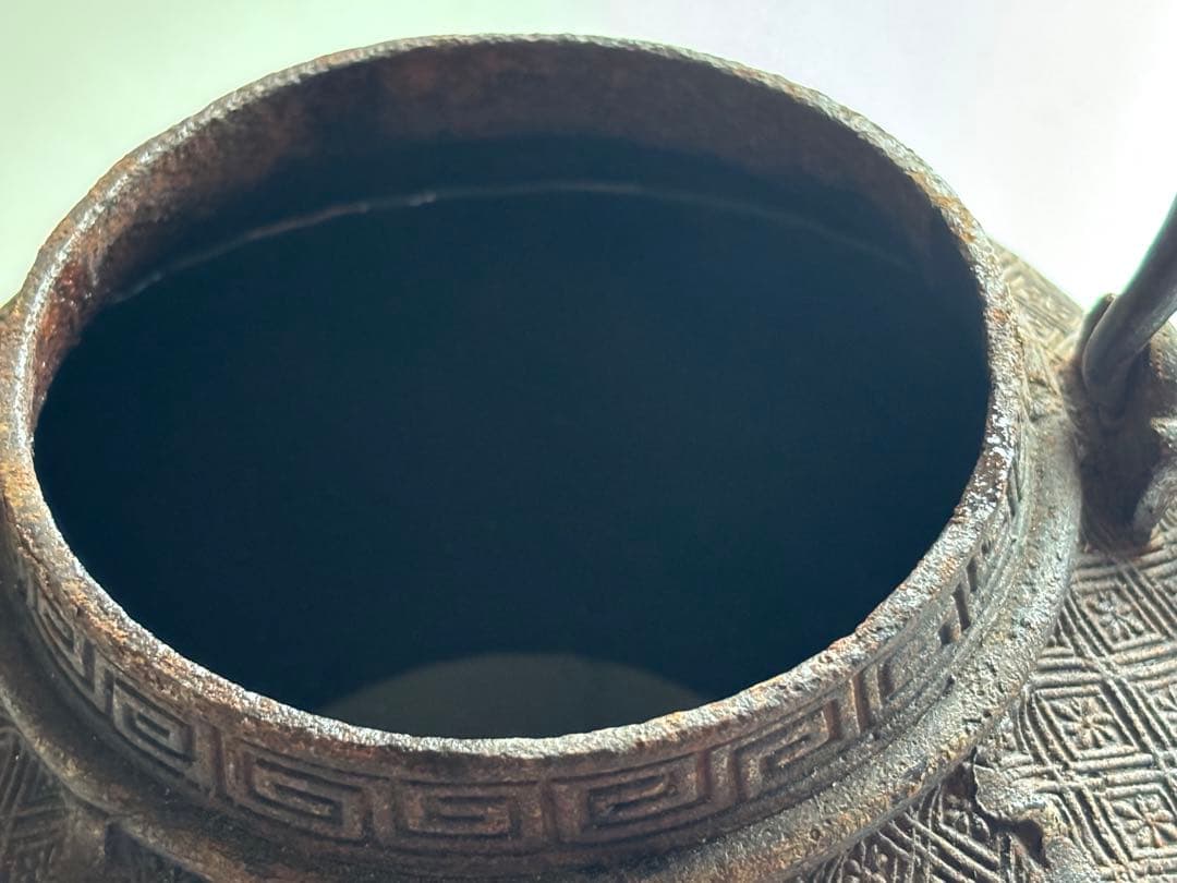 光玉堂 銀摘 鉄瓶　稀有 水漏れ無し / 龍文堂 亀文堂 光玉堂 安之介 秦蔵六