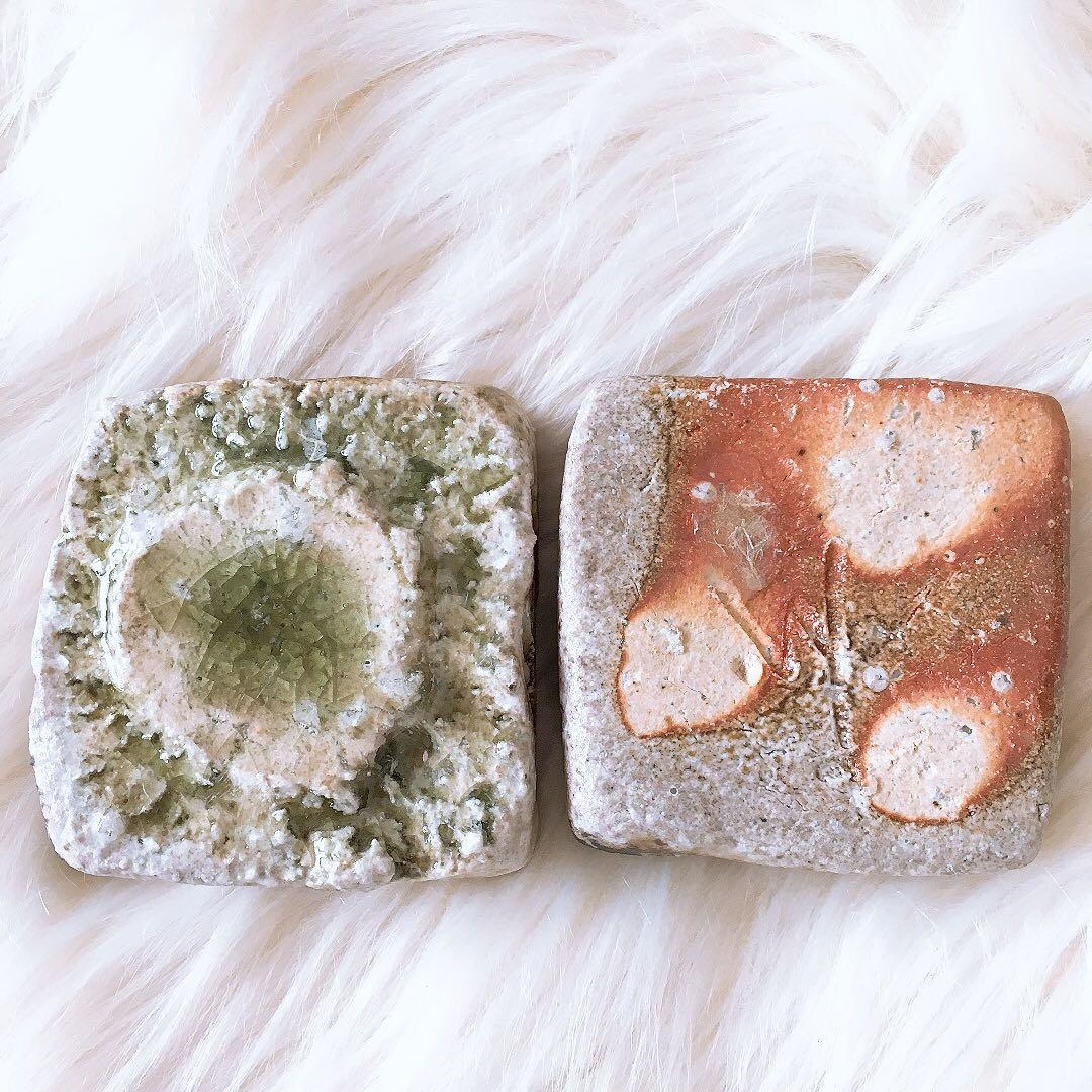 茶道具 香合 信楽焼　古谷道生　ガラン香合