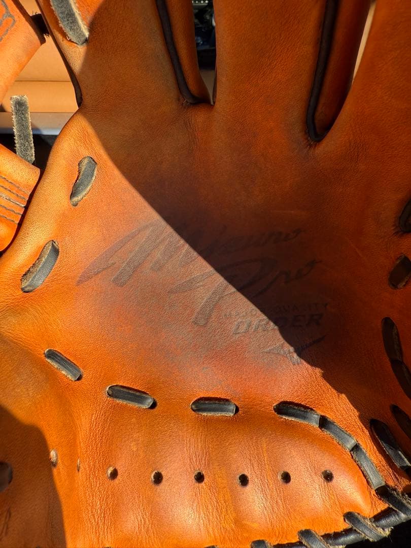 ミズノプロ　グローブ　軟式　内野用　オーダー