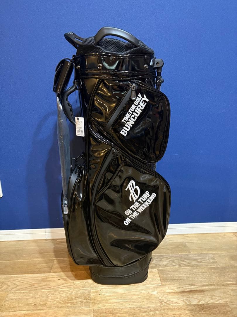 BUNCUREY バンクレイ　ブラック キャディバッグ　金子駆大