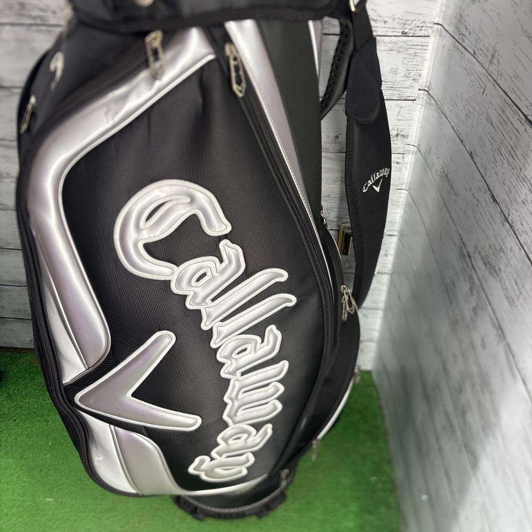 Callaway キャディバッグ 黒/シルバー