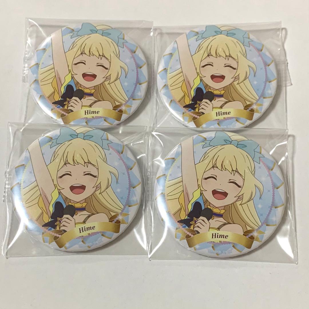 アイカツ 1~2月 season2 バースデー缶バッチ 白鳥ひめ