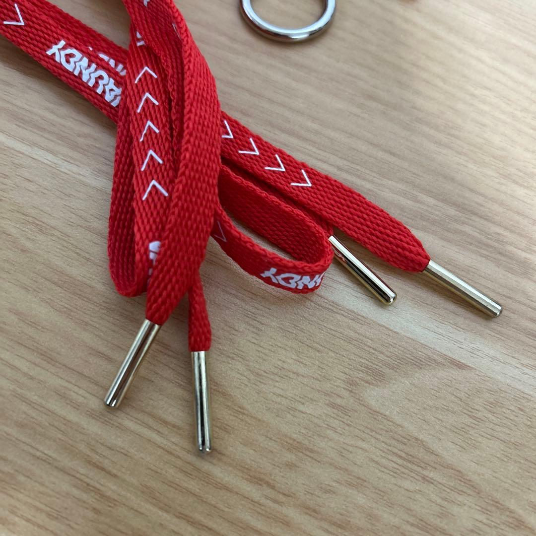 VAUNDY 靴紐 “HINODE” とスマホリング 美品