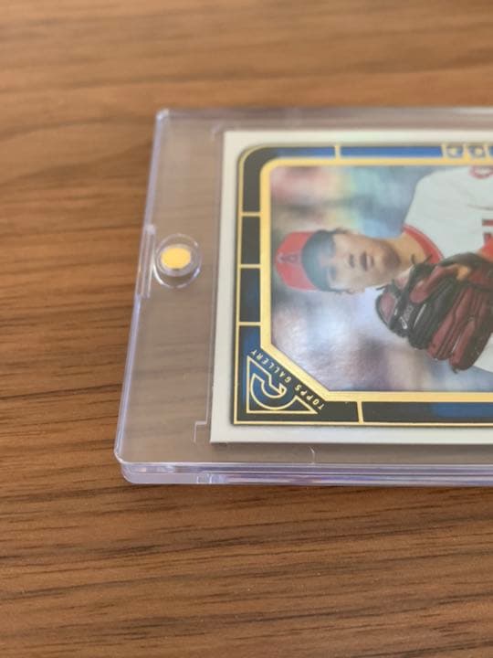 【大谷翔平】希少「No.1」/75枚 限定カード（マグホ付き）　Topps