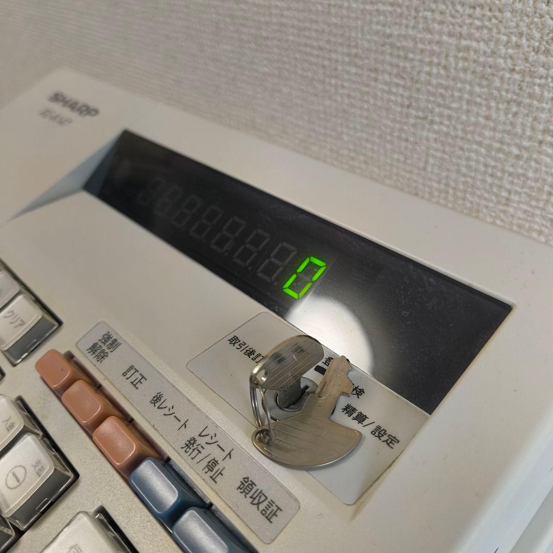 SHARP XE-A147 レジスター 本体