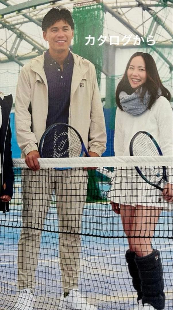 FILAテニス メンズ 未使用ロングパンツベージュM