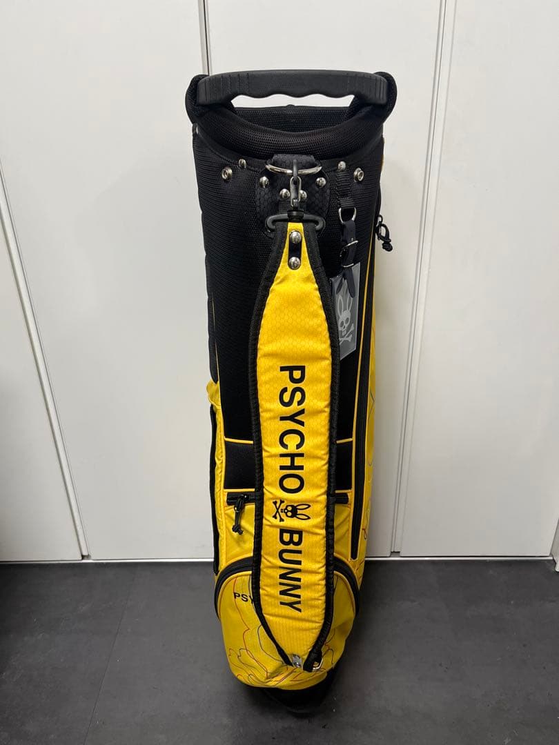 PSYCHO BUNNY スタンドバッグ イエロー