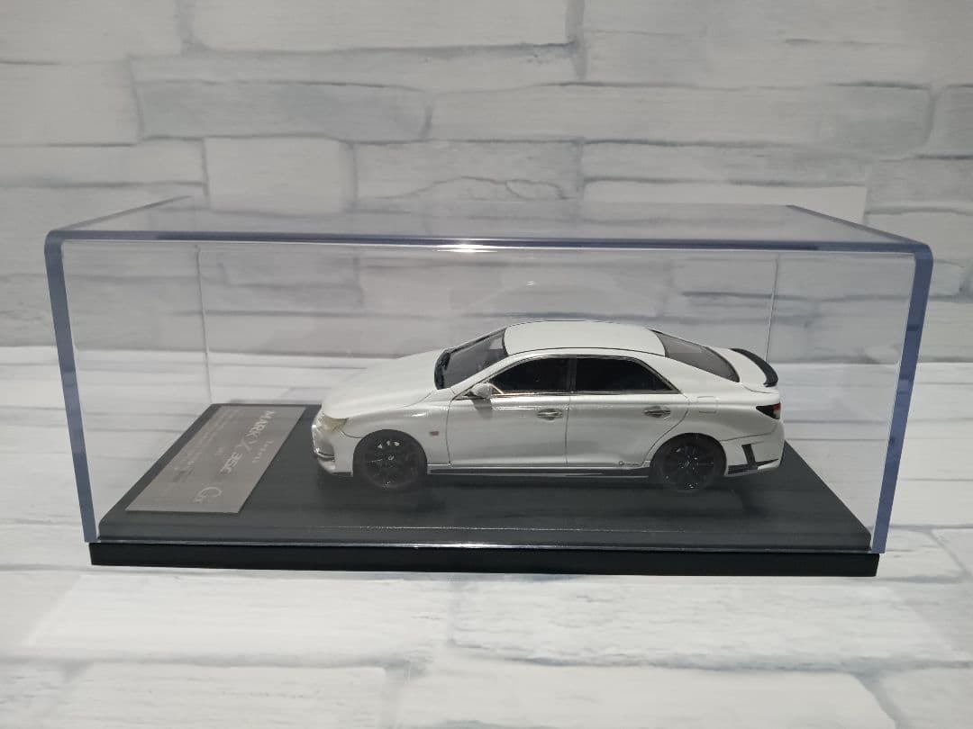 1/43 ハイストーリー　トヨタ　マークX 350S G`s ミニカー　ホワイト