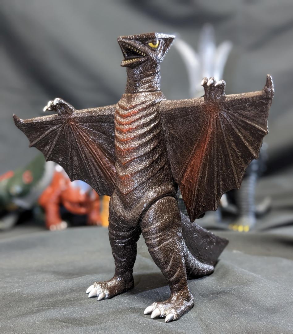 昭和ガメラ＆登場怪獣（バンダイ）ソフビフィギュア・コンプリート７体セット＋1