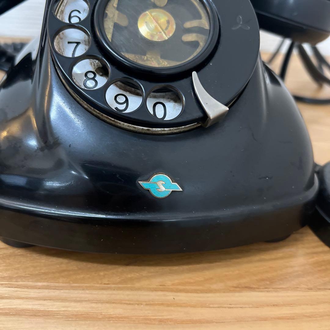 アンティーク電話使用可能初期型回転の戻りが遅いのがプレミアです