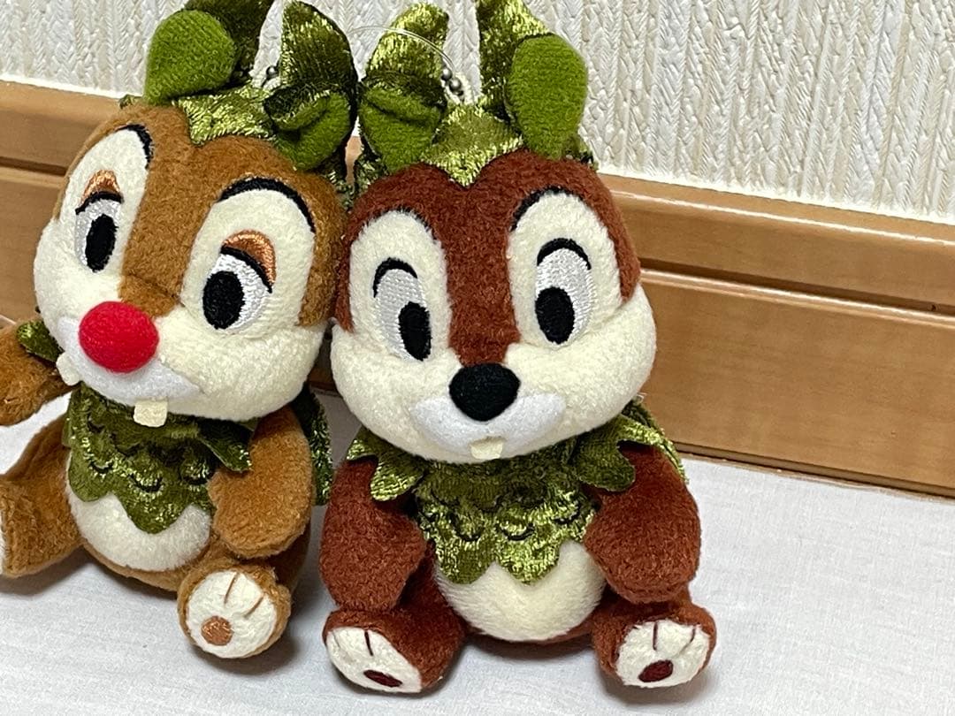 【未使用】ディズニーランド チップとデール ぬいぐるみ ハロウィン限定 タグ付き