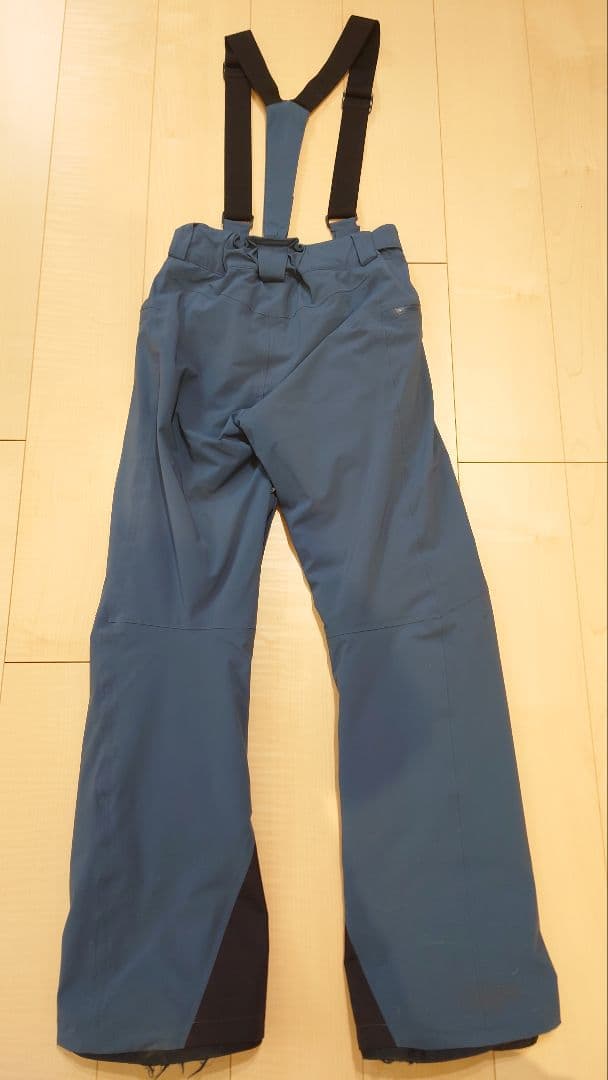 SALOMON　サロモン　スキーウェア　パンツ(サスペンダー付き)ブルーSサイズ