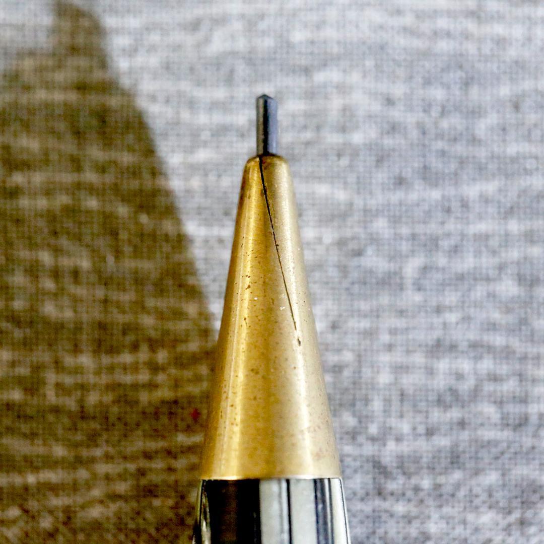 【レア】モンブラン シャープペン ６７２ ＰＩＸ グリーンストライプ