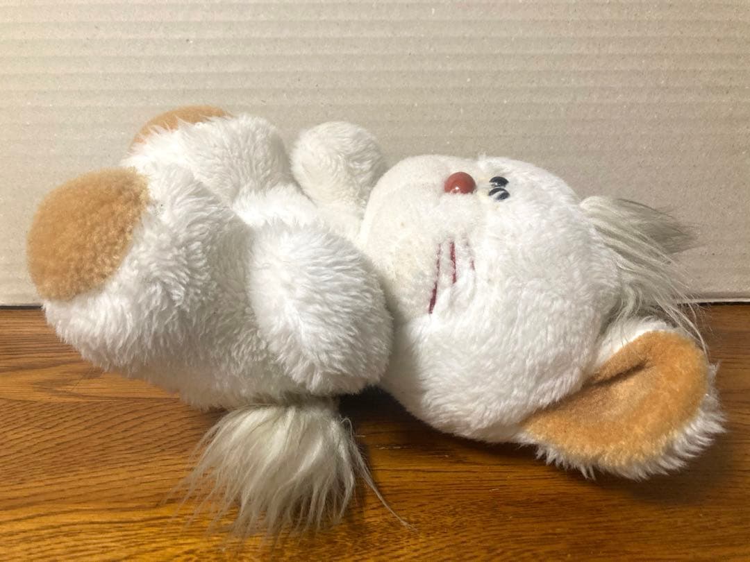 70年代 ビンテージ オオイケ 猫 ネコ 白猫 ぬいぐるみ レトロ 昭和 当時物