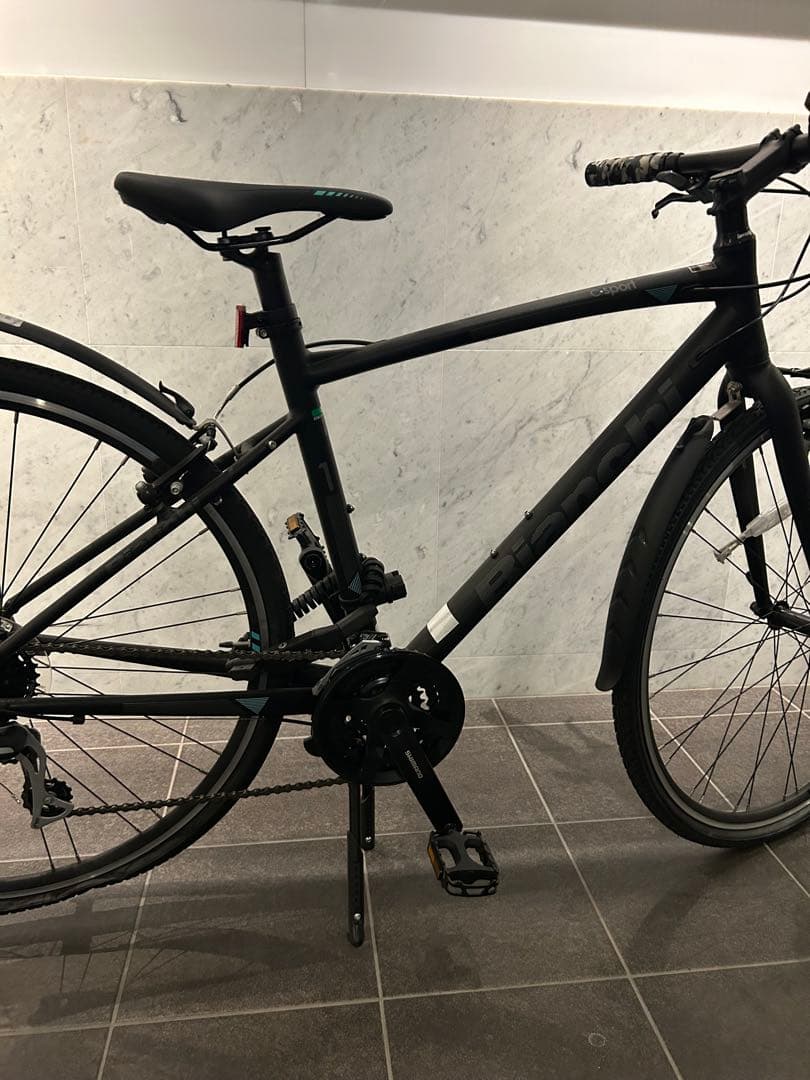 ビアンキ　esports c1 マットブラック ロードバイク 3❎8 24段ギア