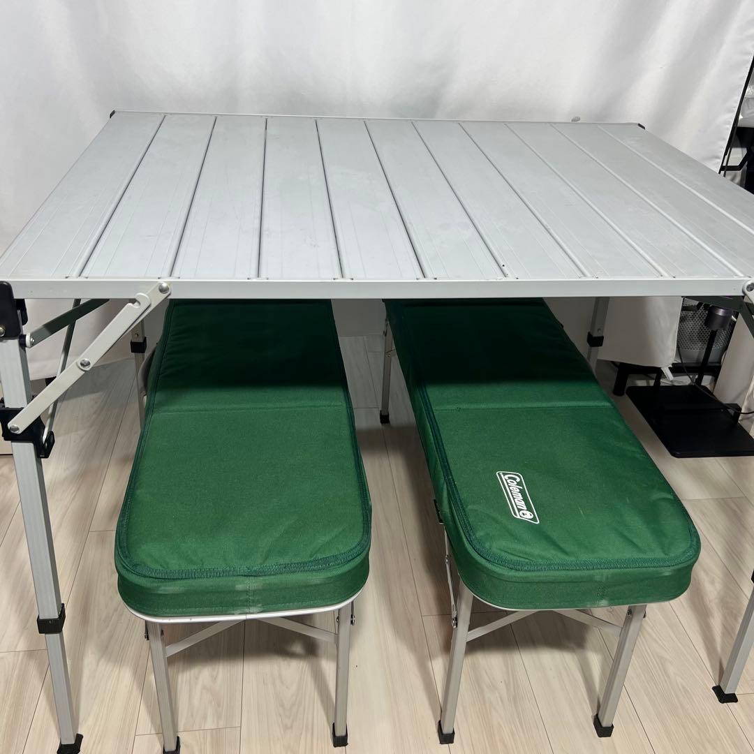 Coleman ピクニック　テーブルセット　折りたたみ／｜キャンプ・BBQに◎