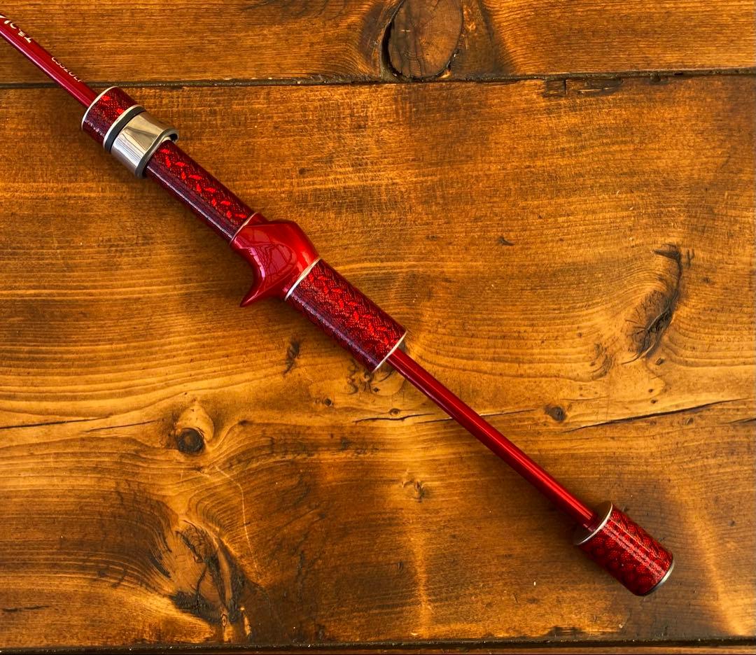 超軽量　カーボンロッド　アジングロッド　C552ULF 165cm ベイトロッド