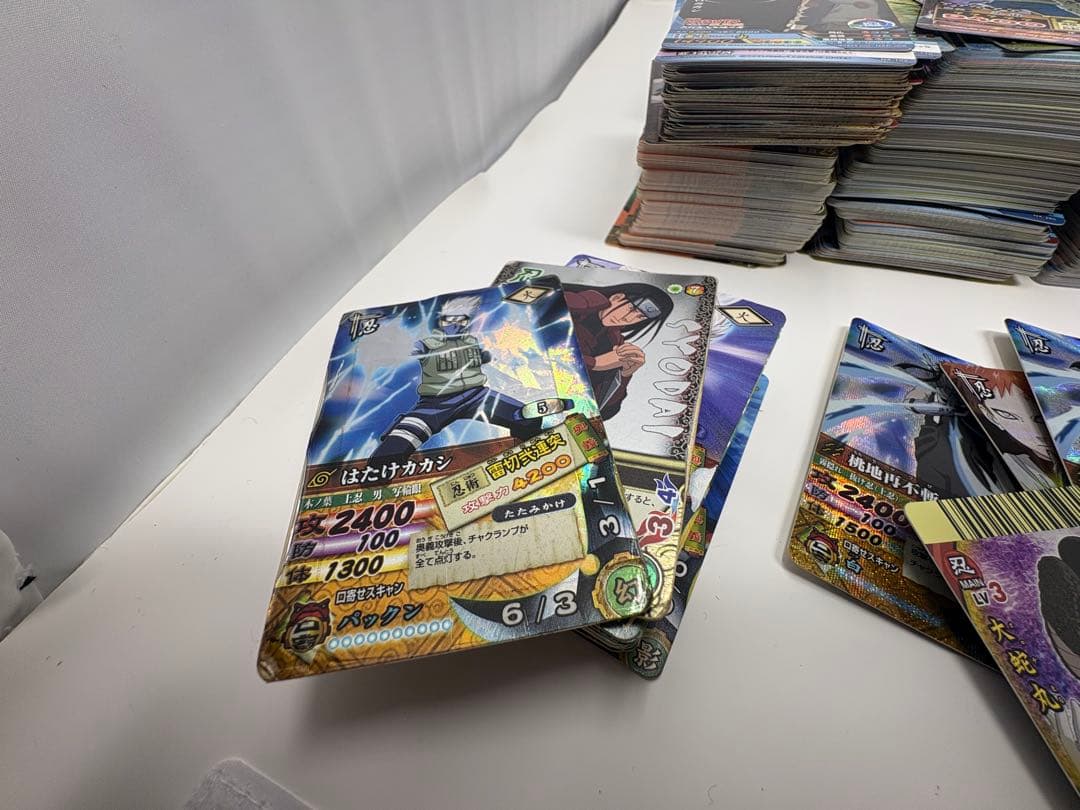 ［即購入可能］大量　ナルト NARUTO データカードダス