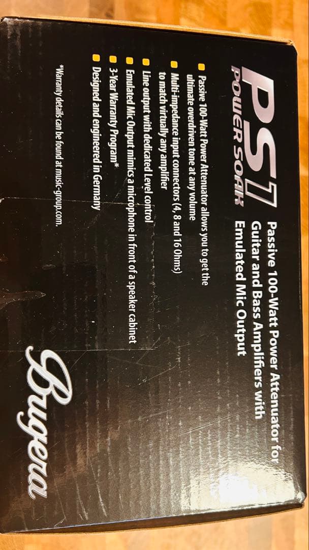 Bugera PS1 アッテネーター ロードボックス