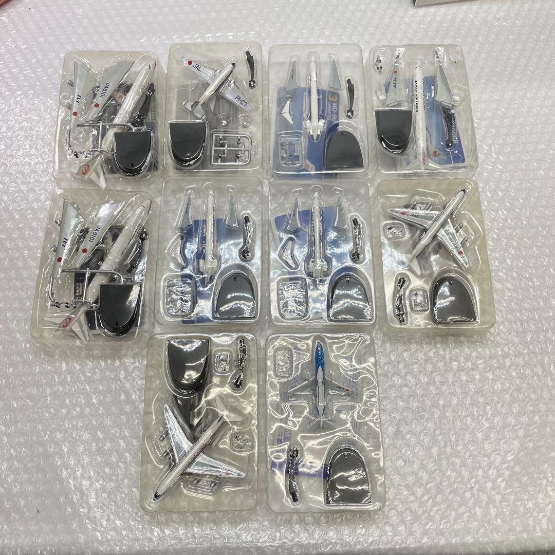 【U37S】10個セット F-toys JAL ウイングコレクション