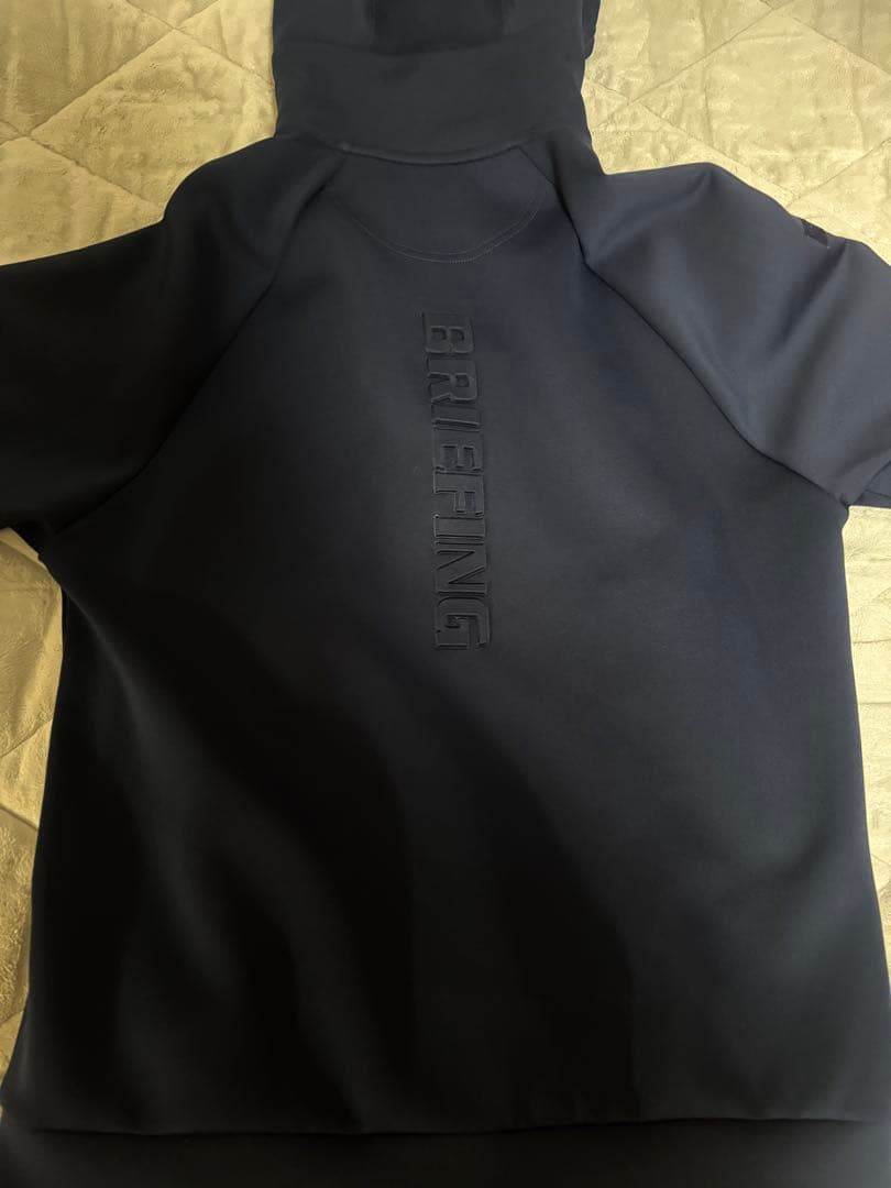 BRIEFING ネイビー フルジップジャケット