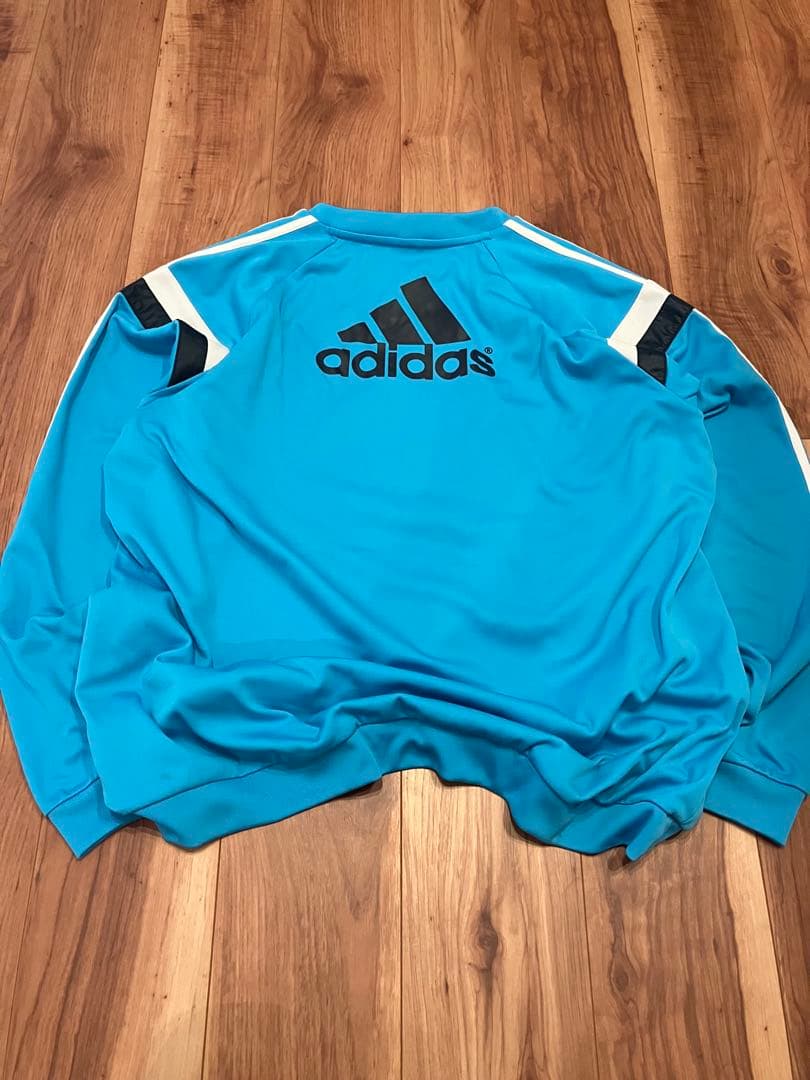【希少】adidas×チェルシーFC/スウェット/ドリルトップ 2XL
