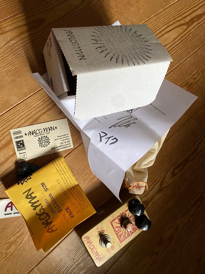 ANALOG.MAN SUNFACE FUZZ BC108 美品