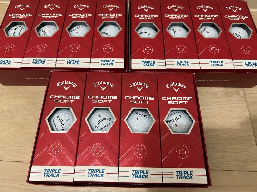 キャロウェイ　CHROME SOFT 24 トリプル・トラップ　36球　3箱