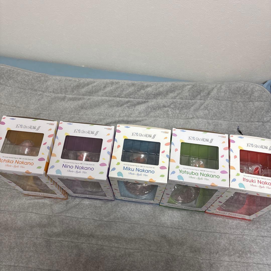 五等分の花嫁Ⅱ デートスタイルフィギュア　シリーズセット