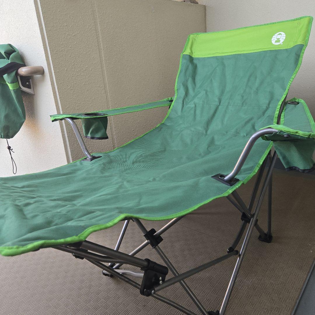 ２脚セット　コールマン　イージーリフトチェアST(グリーン)