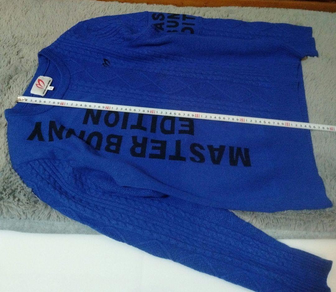 マスターバニー☆クルー*ニット☆LL メンズ　ゴルフ/スポーツ