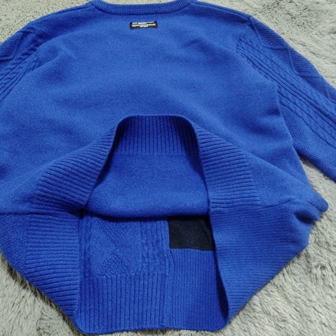 マスターバニー☆クルー*ニット☆LL メンズ　ゴルフ/スポーツ