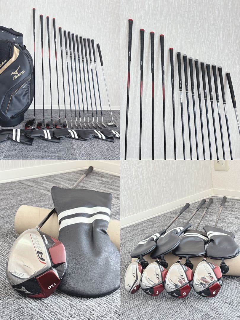 超豪華❗ミズノ/ブリヂストン★初心者用 メンズ ゴルフクラブセット
