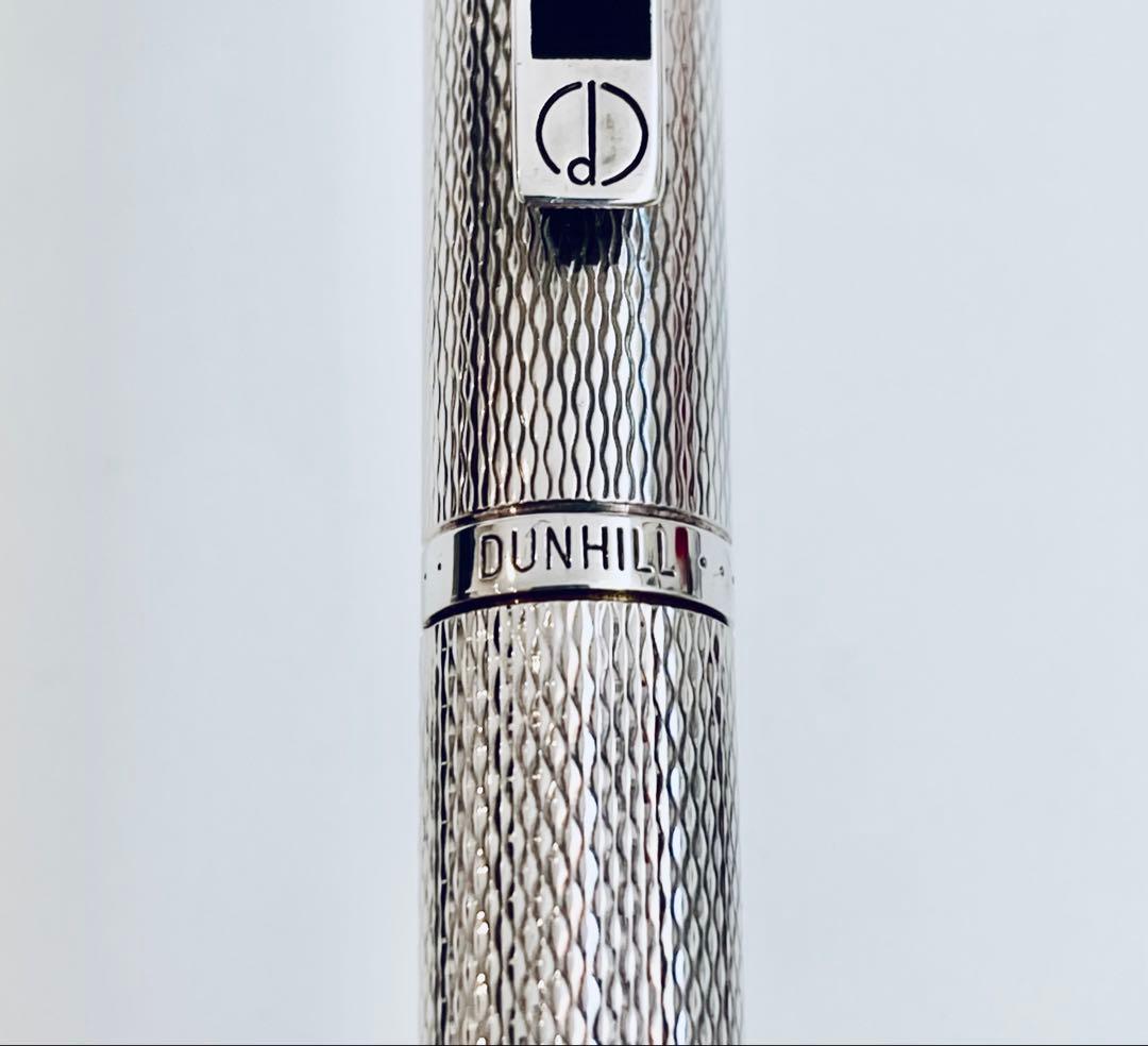 定価26,000円◆ダンヒル銀張りボールペンdunhillモンブラン製1980s