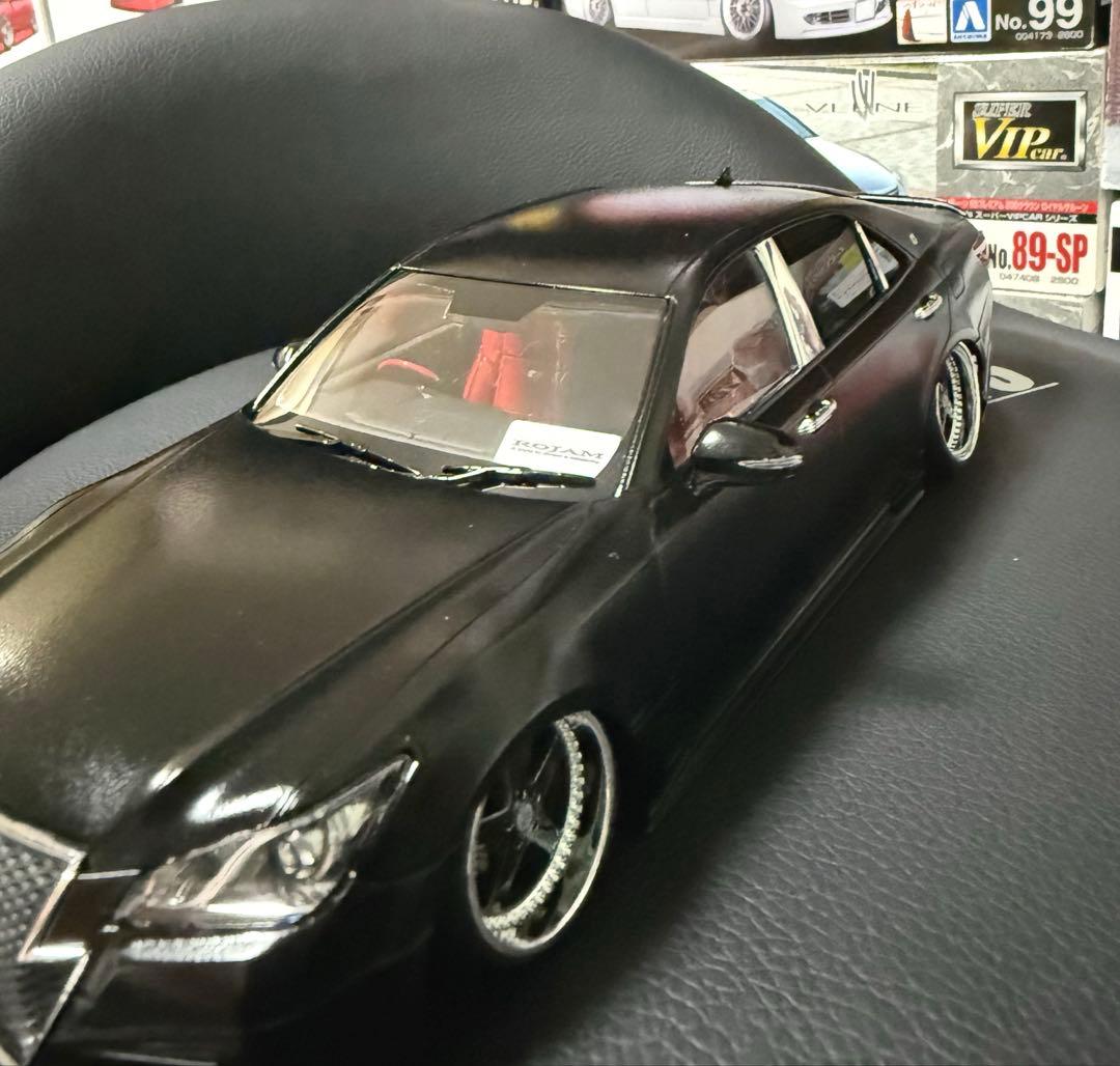 アオシマ ROJAM GRS214 クラウン アスリート VIPcar
