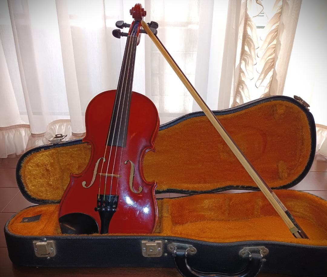 スズキ 分数バイオリン 1/4 No.350 1982年製