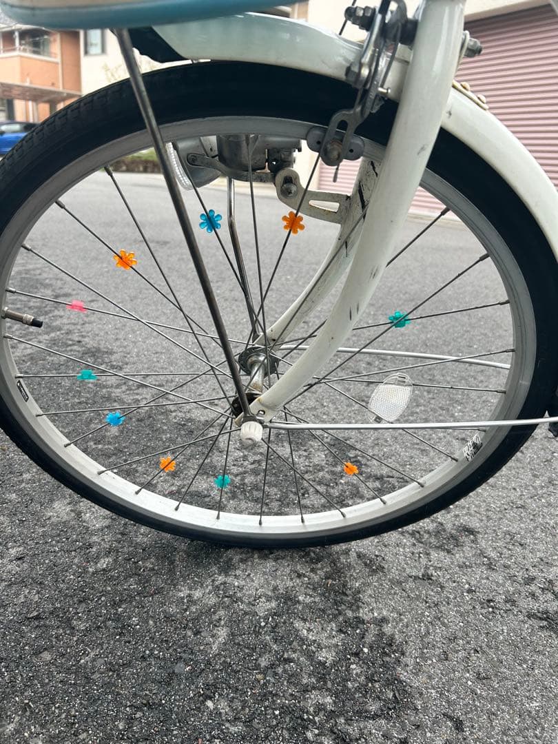 【滋賀県直接受け渡し出来る方限定】子供用自転車 22インチ エコパル