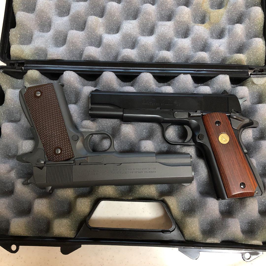 ウエスタンアームス M1911 2点セット 実物ケース付き！