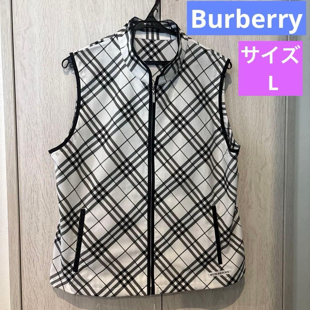 SALE Burberry バーバリー　ゴルフ　ベスト　L