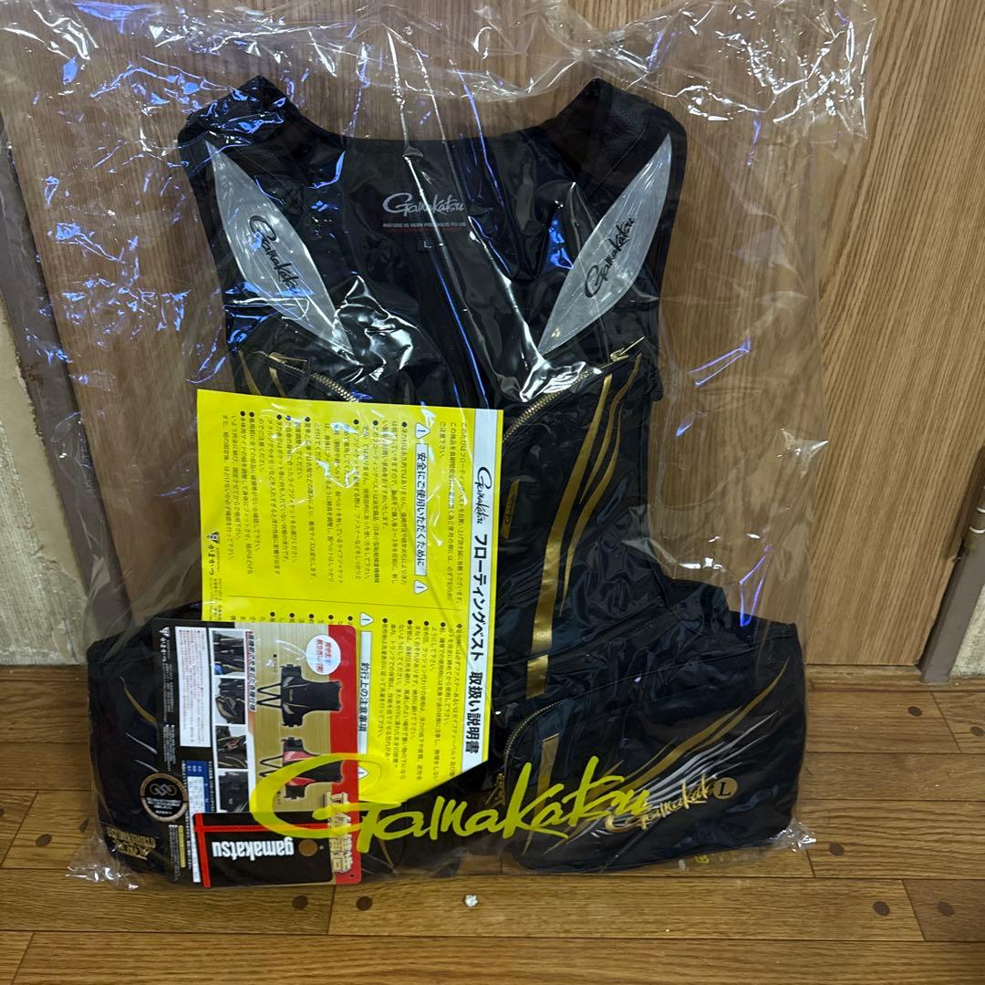 がまかつ、アルテマシールドプロフローティングベスト未使用Lサイズ