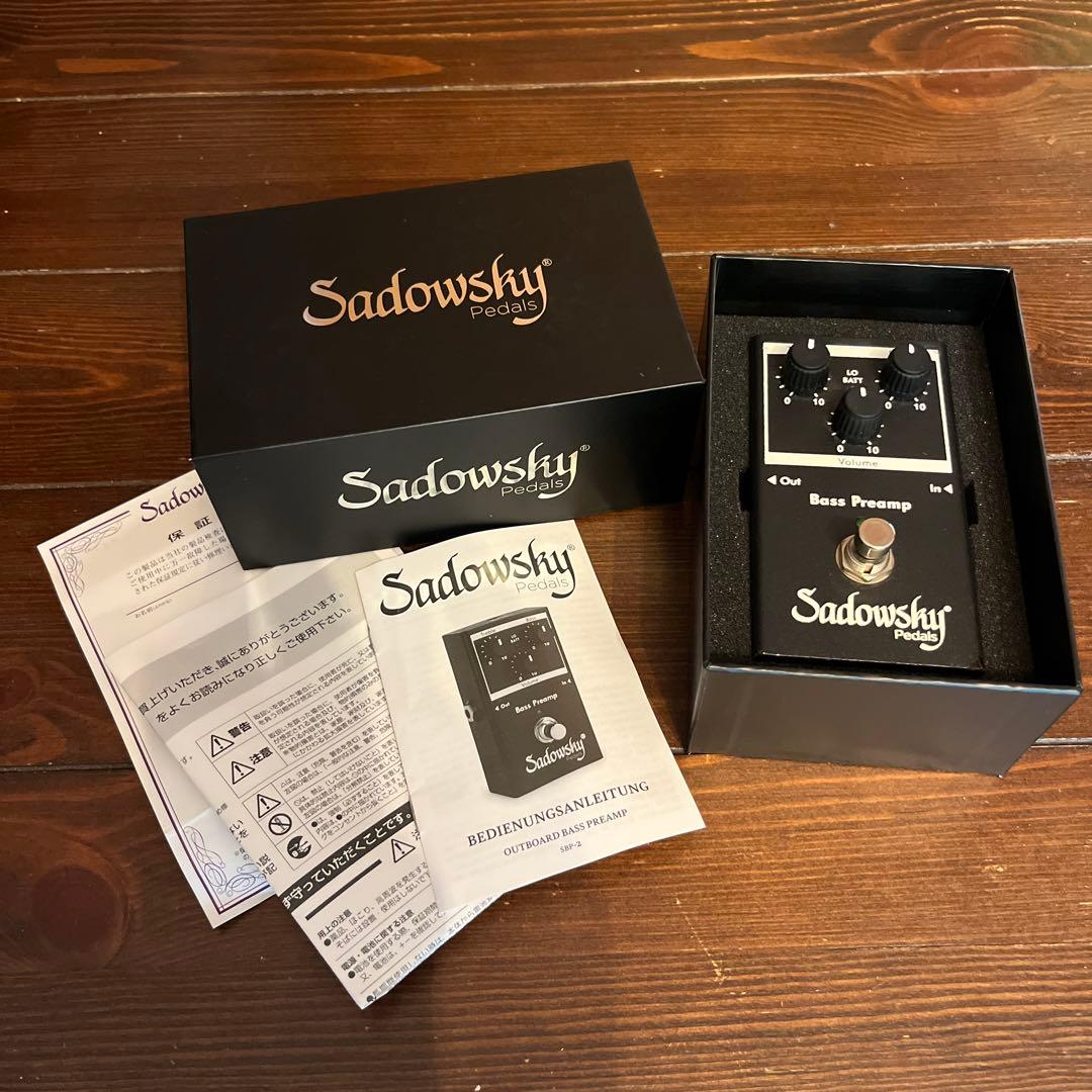 Sadowsky Bass Preamp SBP-2 ベースプリアンプ