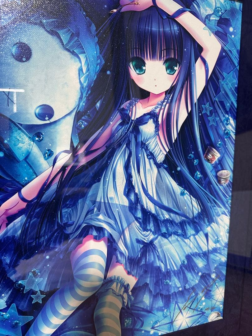 版画 てぃんくる アールビバン BLU CIELO STELLATO