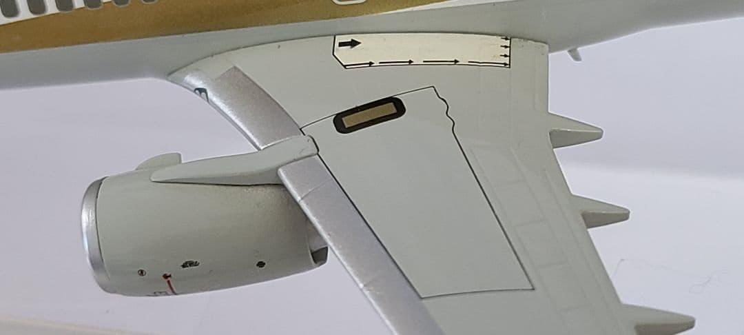 B737-700 ANA ゴールドジェット JA01AN